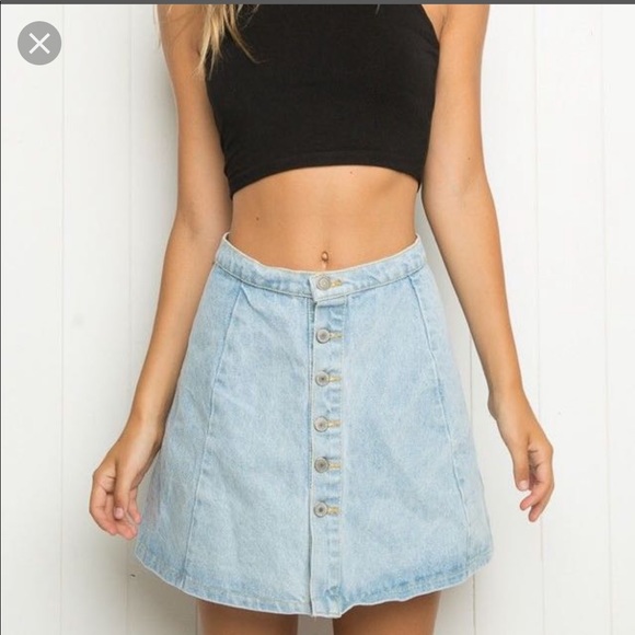 Brandy denim skirt Clearance